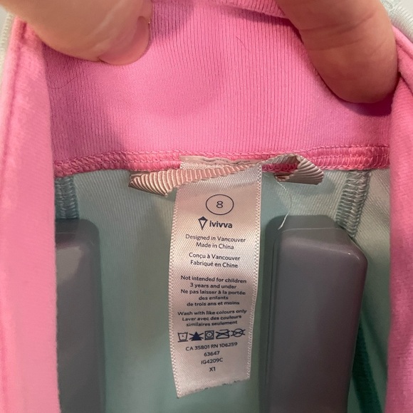 Ivivva Active Jacket girls Lululemon size 8 - Picture 6 of 13